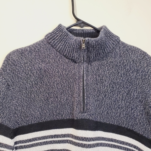 Chaps mens quarter zip sweater size L - Picture 11 of 13